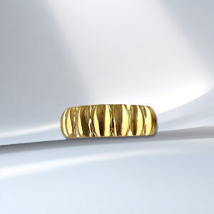 ゴールド ボリュームリング プリム